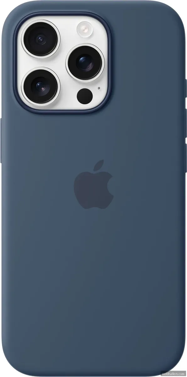 Apple iPhone 16 Pro silikonskal MagSafe, Denim