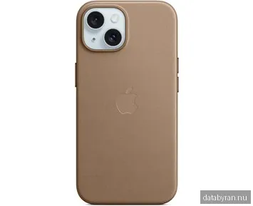 Apple iPhone 15 FineWoven Case med MagSafe - Taupe