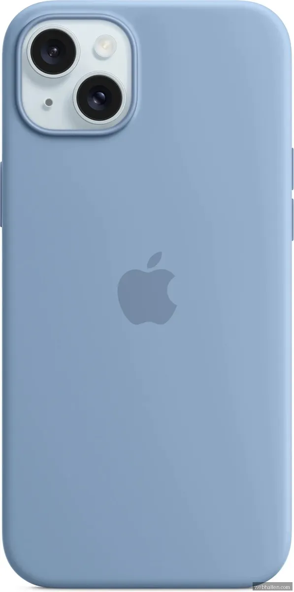 Apple iPhone 15 Plus Silicone Case with MagSafe - Winter Blue