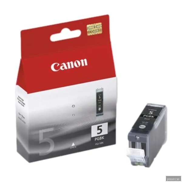 Canon PGI-5BK, Svart, 26 ml