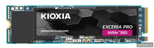 1 TB Kioxia Exceria PRO SSD, M.2 2280 NVMe PCIe 4.0 TLC