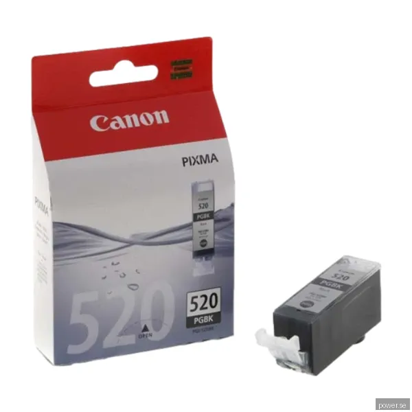 Canon PGI-520BK, svart - Original bläckpatron