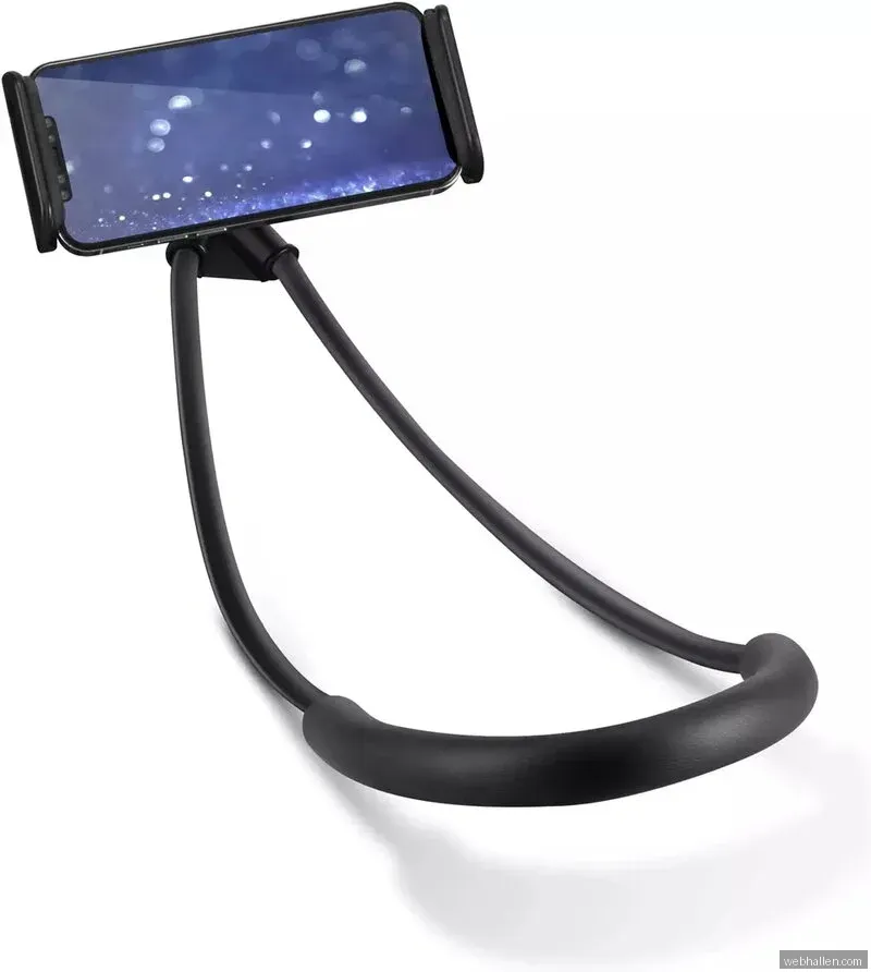 ON Lazy / Mobilhållare för nacken - Svart