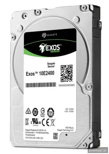 1,8 TB Seagate Exos 10E2400 2.5", 10000 rpm, SAS 12Gbps, hybrid med 16 GB Flash