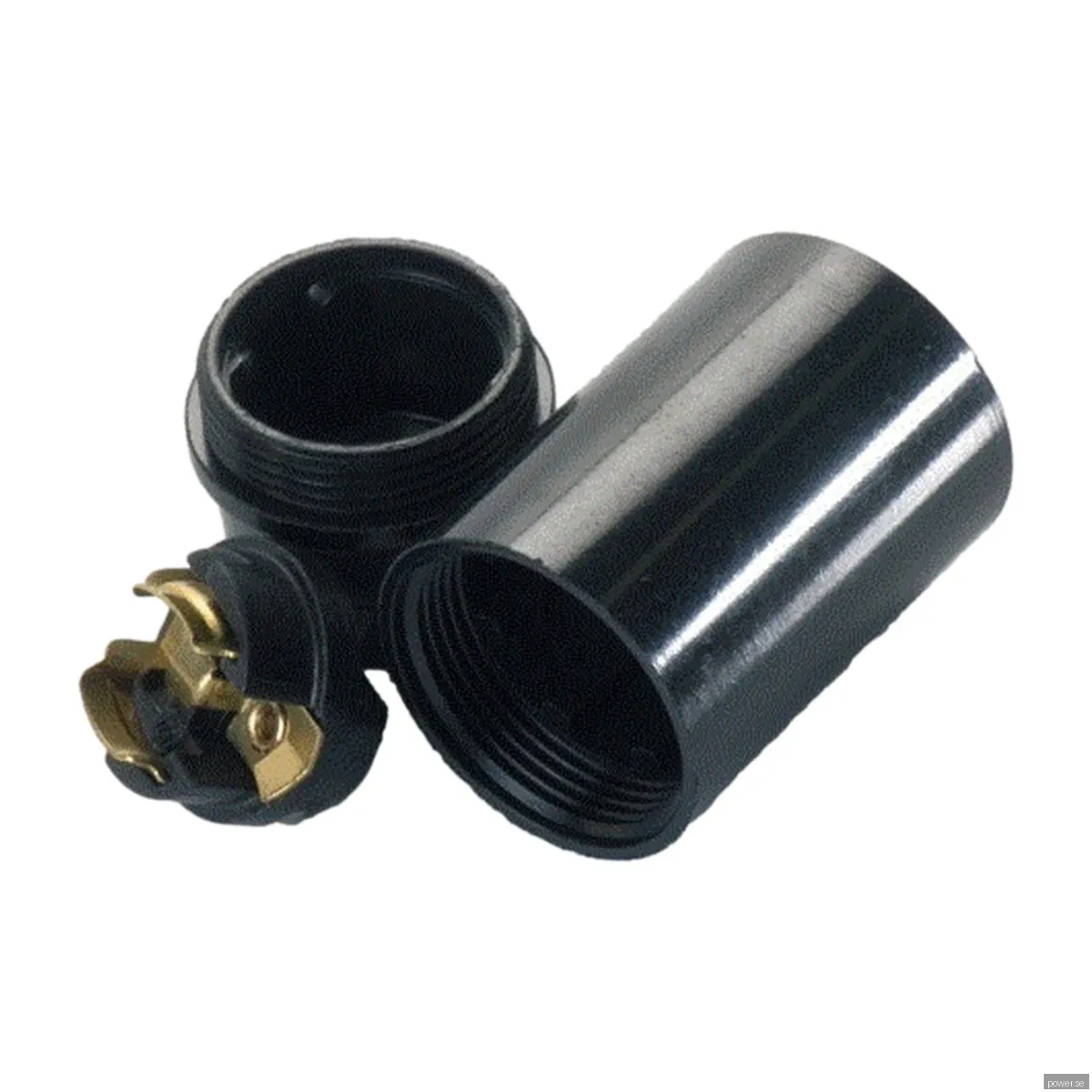 Aurora Lampeholder E14 sort u/