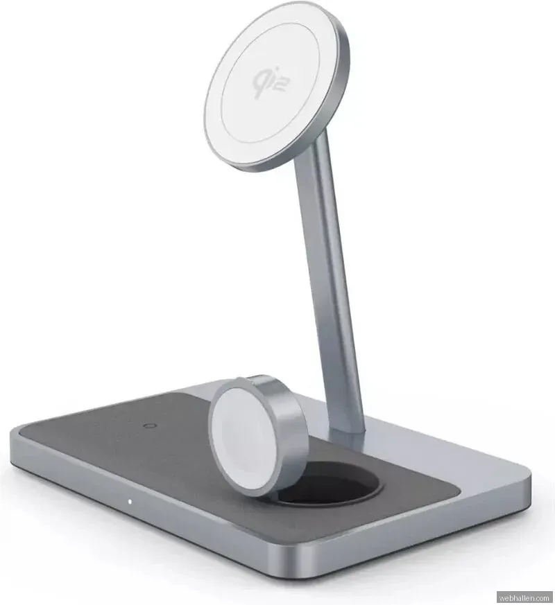 Andersson 3-i-1 Qi2 30W trådlös laddningsstation