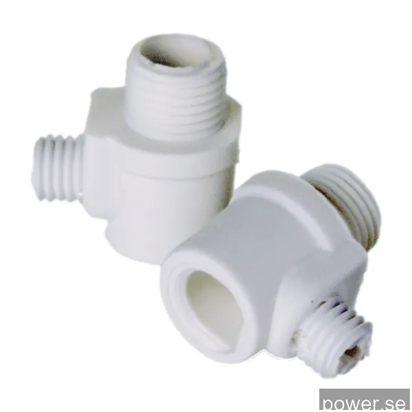 E:ZO Center Relief With Outer Thread, 10 mm, 2 pcs