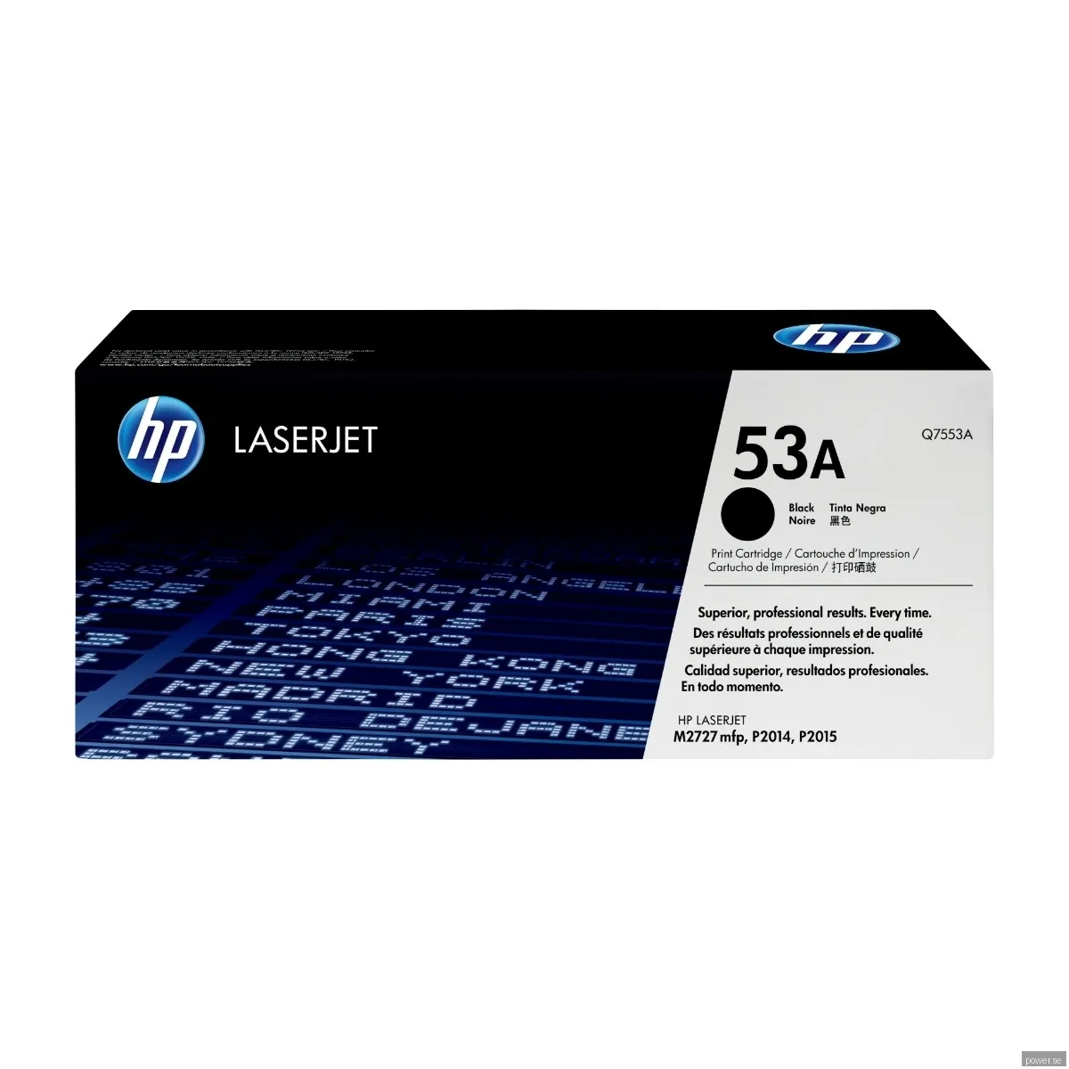 HP Tonerkasett Q7553A Svart