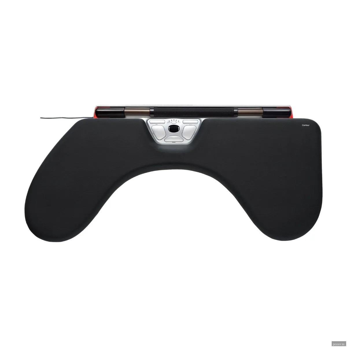 Contour Design RollerMouse Red Max Svartröd Centrerad inmatning