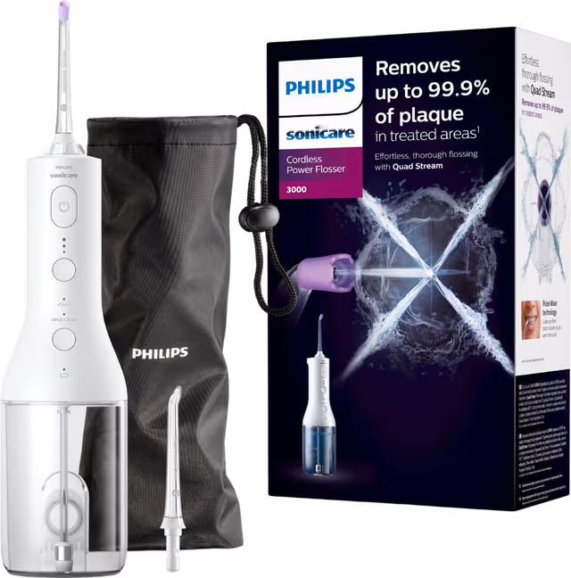 Philips Munskölj HX3826/31 Sonicare Power Flosser 3000 - White
