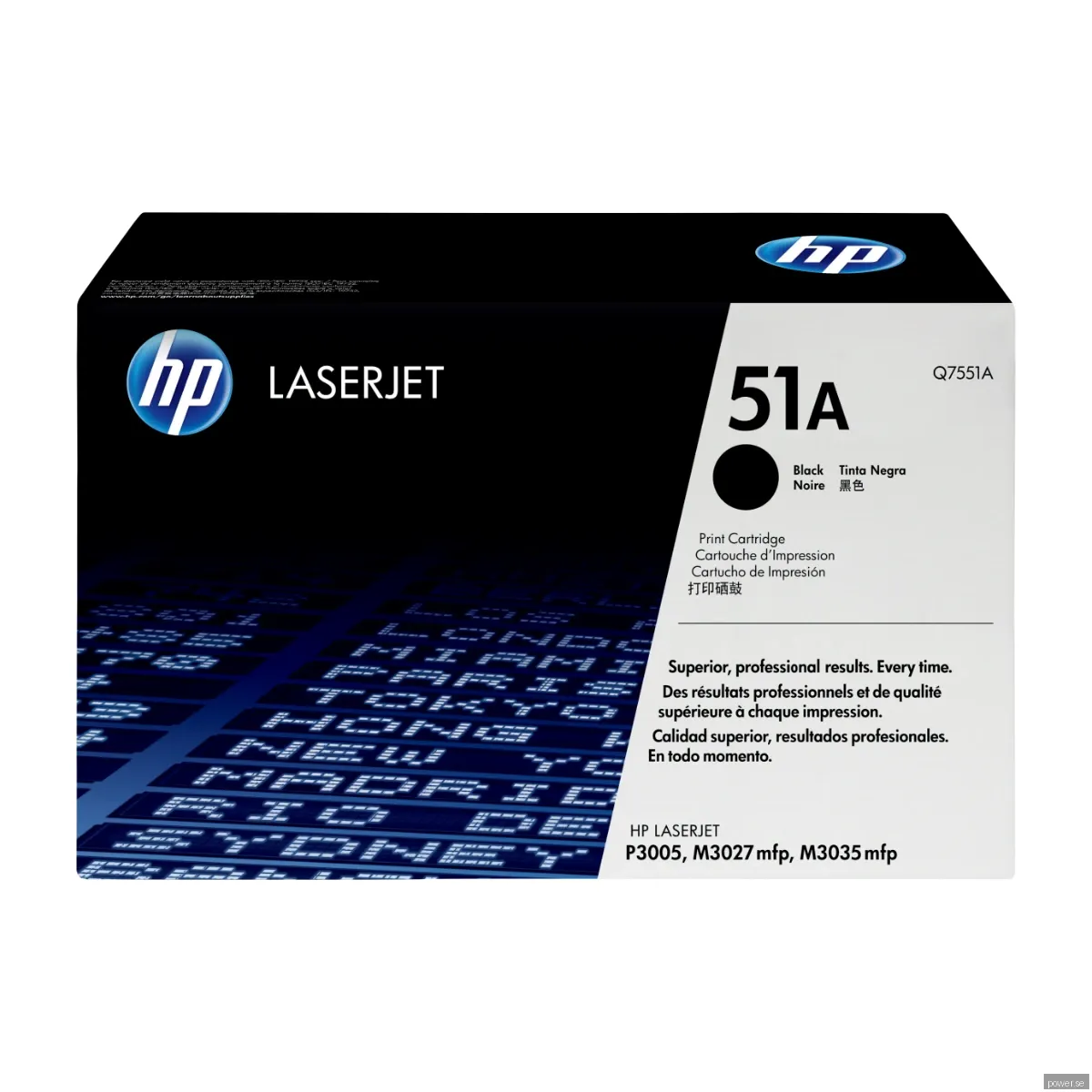 HP 51A 1 Styck Original, svart q7551a