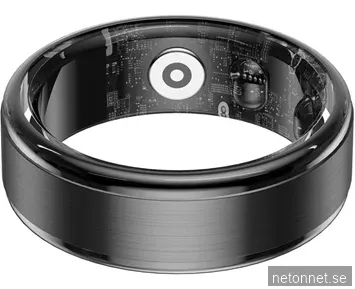 HAVIT Smart ring stainless steel, 5ATM, size 9 - Black