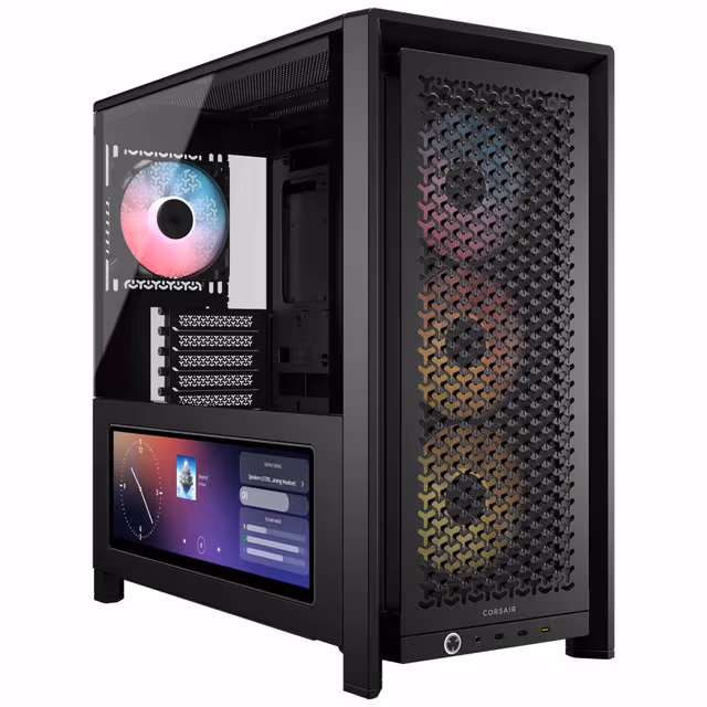 Corsair FRAME 4000D LCD RS ARGB - Chassi - Miditower - Vit