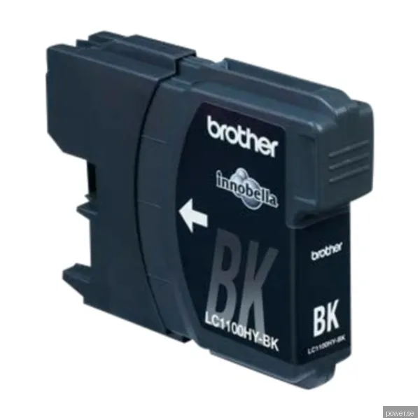 Brother bläckpatron LC1100HYBK högkapacitet Svart
