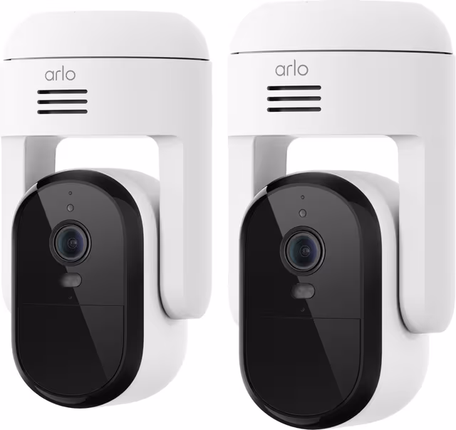 Arlo Essential 3 HD Pan-Tilt-Zoom-säkerhetskamera (2 kameror)