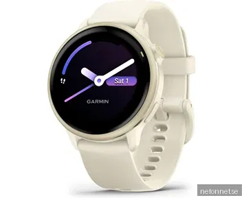 Garmin Vivoactive 6 AMOLED 42mm GPS (bone/lunar gold) -B-Grade