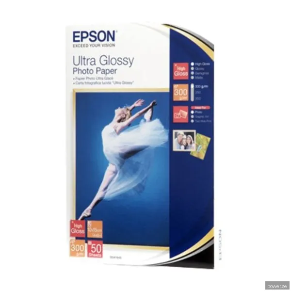 Epson Ultra Glossy Photo Paper 10x15cm