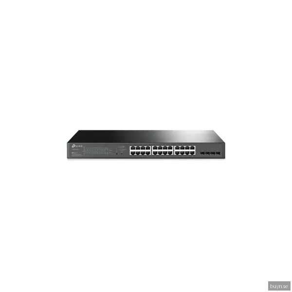 TP-Link TL-SG2428P JetStream 28-Port Gigabit Smart Switch med 24-Port PoE+