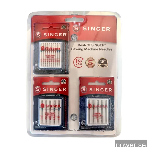 Singer symaskinsnålar