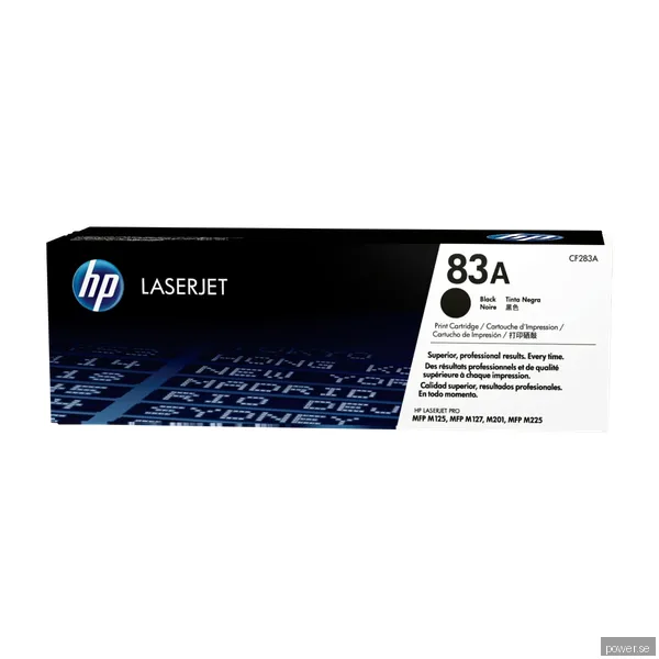 HP 83A Svart, 1500 sidor