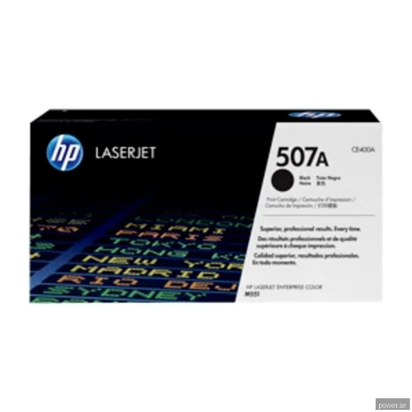 HP Color Laserjet 507A, svart toner