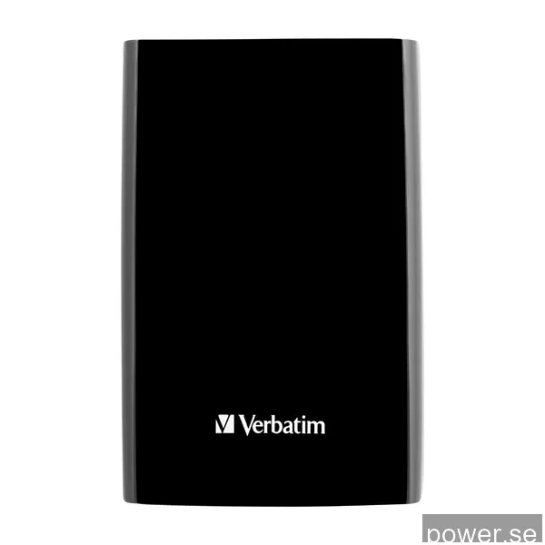 1 TB Verbatim Store'n'Go, 2.5", USB 3.0 - Svart