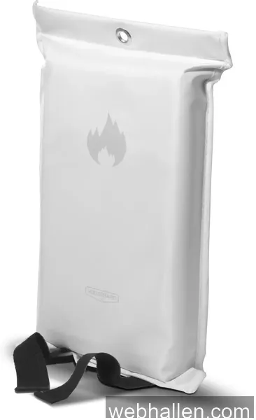 Housegard Brandfilt med silikonbeläggning / 120x180 cm / Vit