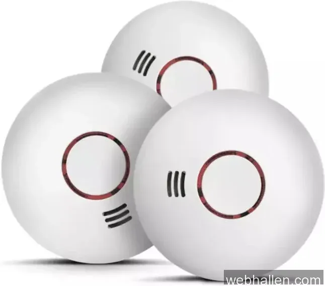 Housegard Origo, trådlös brandvarnare, inkl. batteri, 3-pack