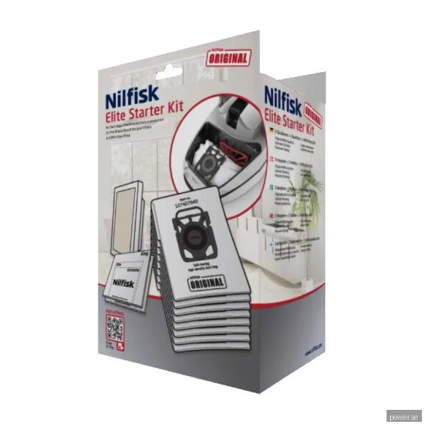 Nilfisk Elite dammsugarpåsar och filter 107407952
