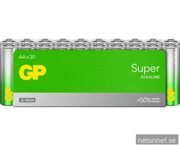 GP Battery Super Alkaline AA/LR6 20-pack