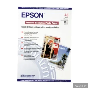 Epson A3 Semi-Gloss Premium Photo Paper