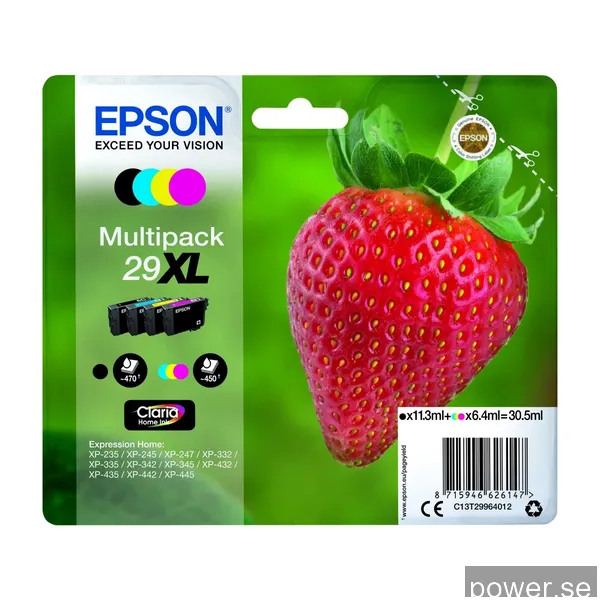 Epson Multipack 4-färger 29XL Claria Home Ink