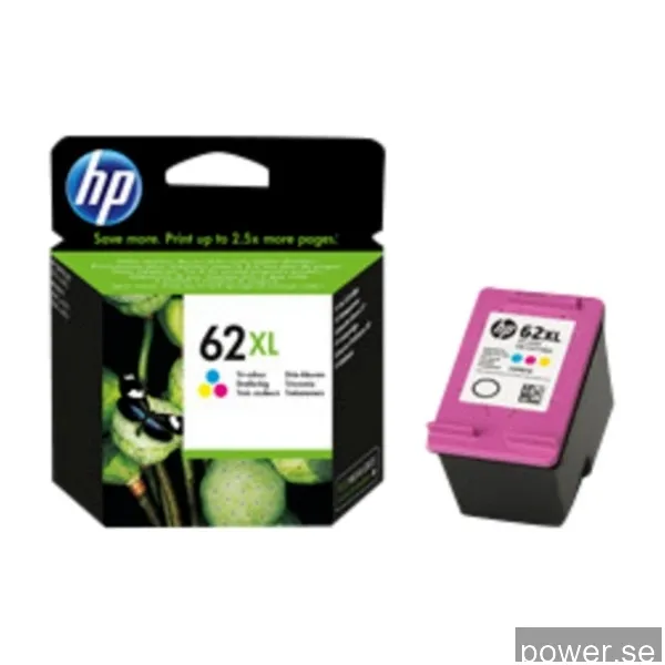 HP 62XL 3-färg, 415 sidor