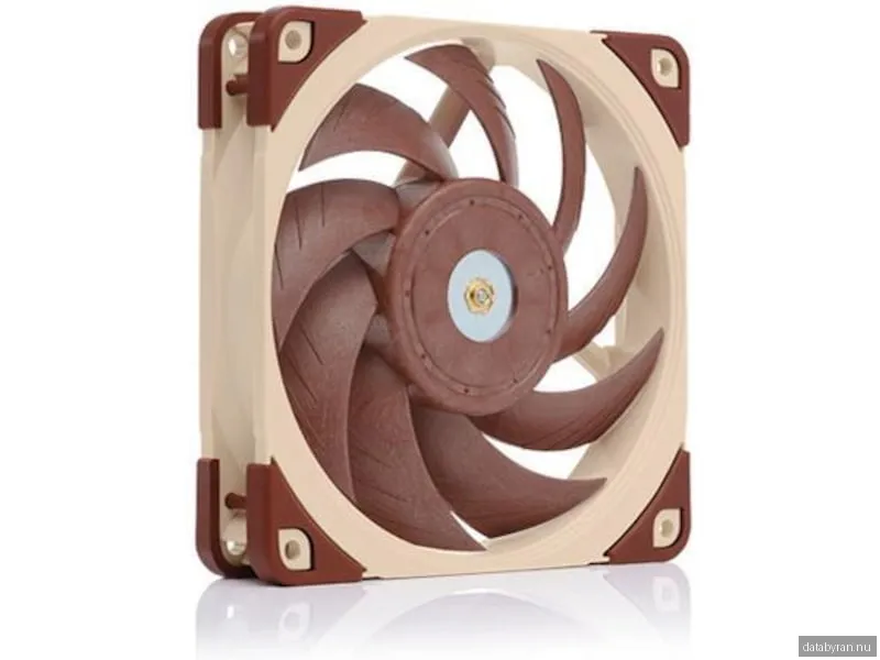 Noctua NF-A12x25 PWM - Chassi fläkt - 120mm - Brun - 22 dBA