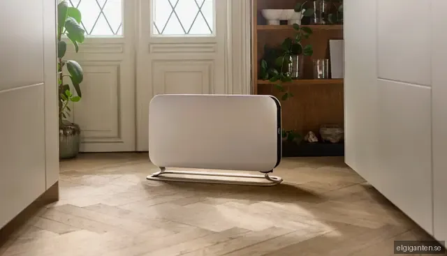 Mill Steel konvektorelement 2000W elektronisk termostat