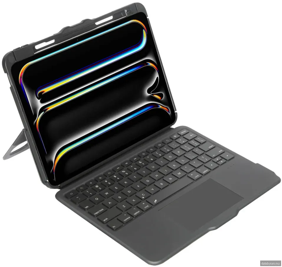 Targus Versavu - keyboard and folio case - Tastatur & Folio set - Nordisk - Svart