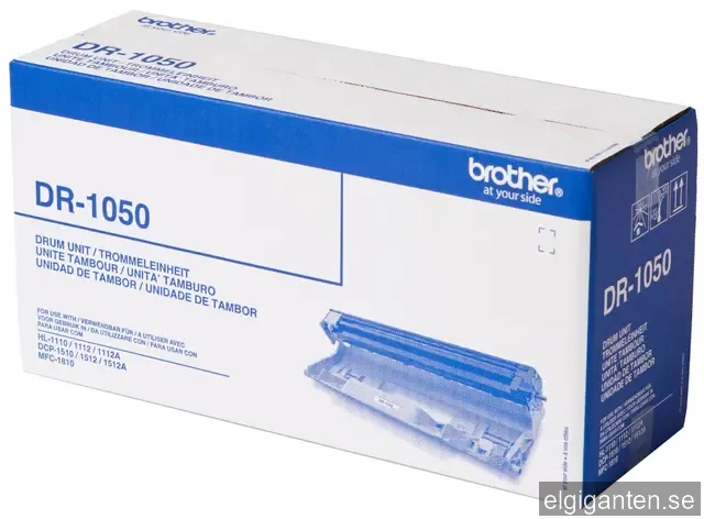 Brother DR-1050 Svart - 10000 sidor