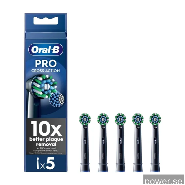 Oral-B Oral-B Pro Cross Action Black Børstehode