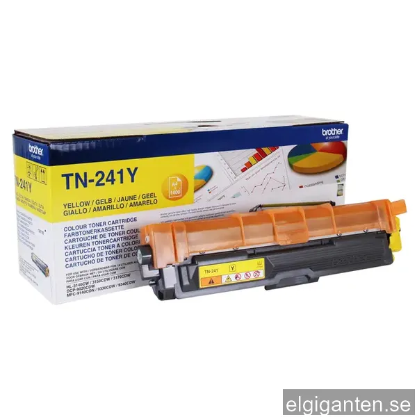 Brother Brother Toner TN241Y Yellow 1400p