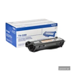 Brother TN-3390, 12000 sidor, Svart