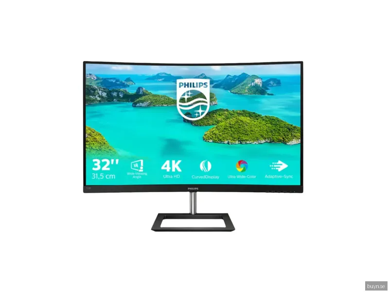 Philips E-line 328E1CA 32" - böjd - 3840x2160 - 4K - VA - 60Hz