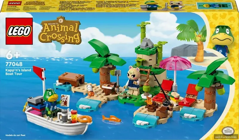 LEGO Animal Crossing Båttur till ön med Kapp'n 77048