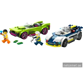 LEGO City Police Jakt med polisbil och muskelbil 60415