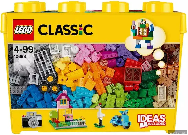 LEGO Classic Fantasiklosslåda Stor 10698