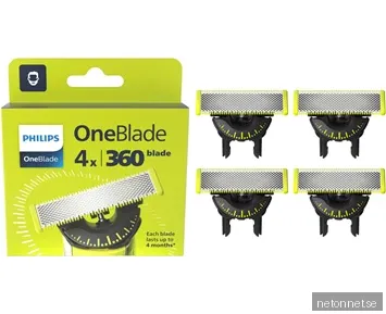 Philips tillbehör OneBlade QP440 - replacement blade 4 pcs