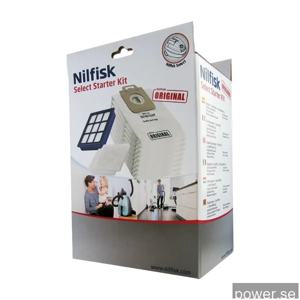 Nilfisk Select Starter Kit 8 Bag + HEPA