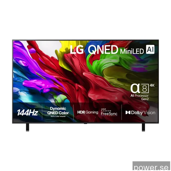 LG 75'' QNED85 evo AI MiniLED 4k Smart TV (2025)