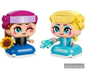 LEGO Disney Princess Anna och Elsa i miniformat 43284
