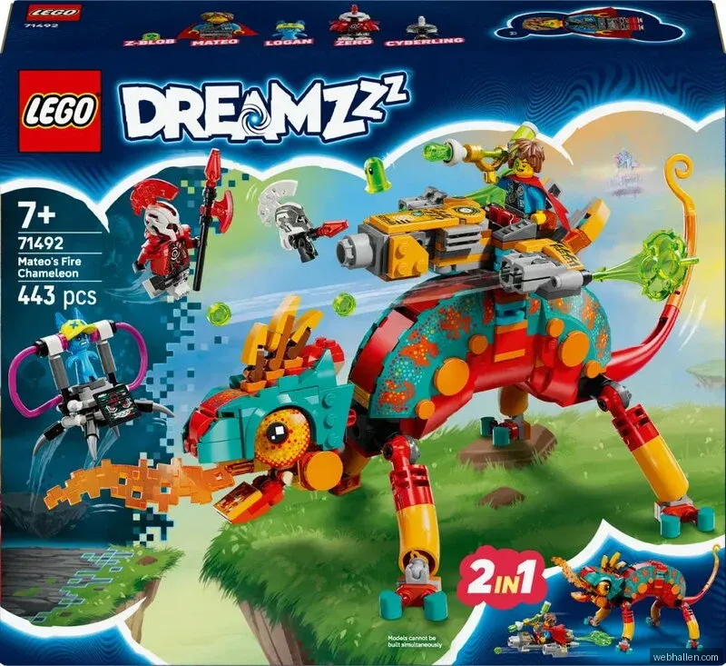LEGO DREAMZzz Mateos eldkameleont 71492