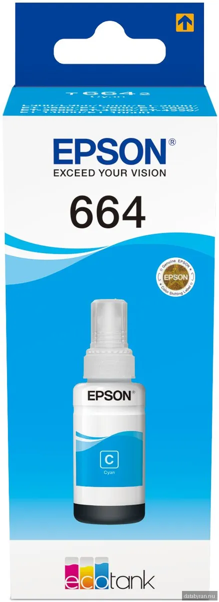 Epson Bläckflaska Ecotank T6642 Cyan